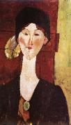 Amedeo Modigliani Portrait of Beatrice Hastings oil painting picture wholesale